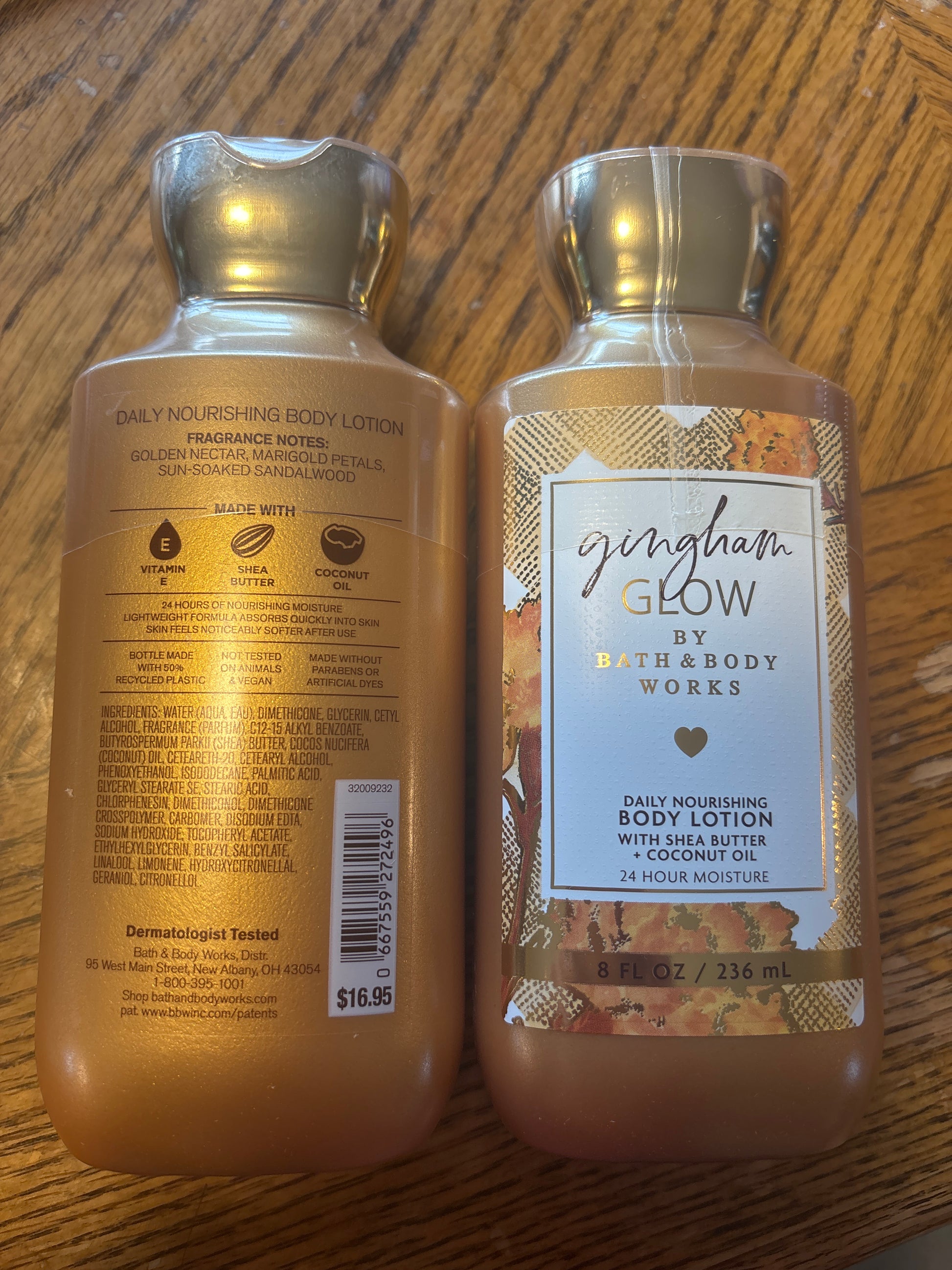 Gingham Glow Body lotion Bath and Body Works