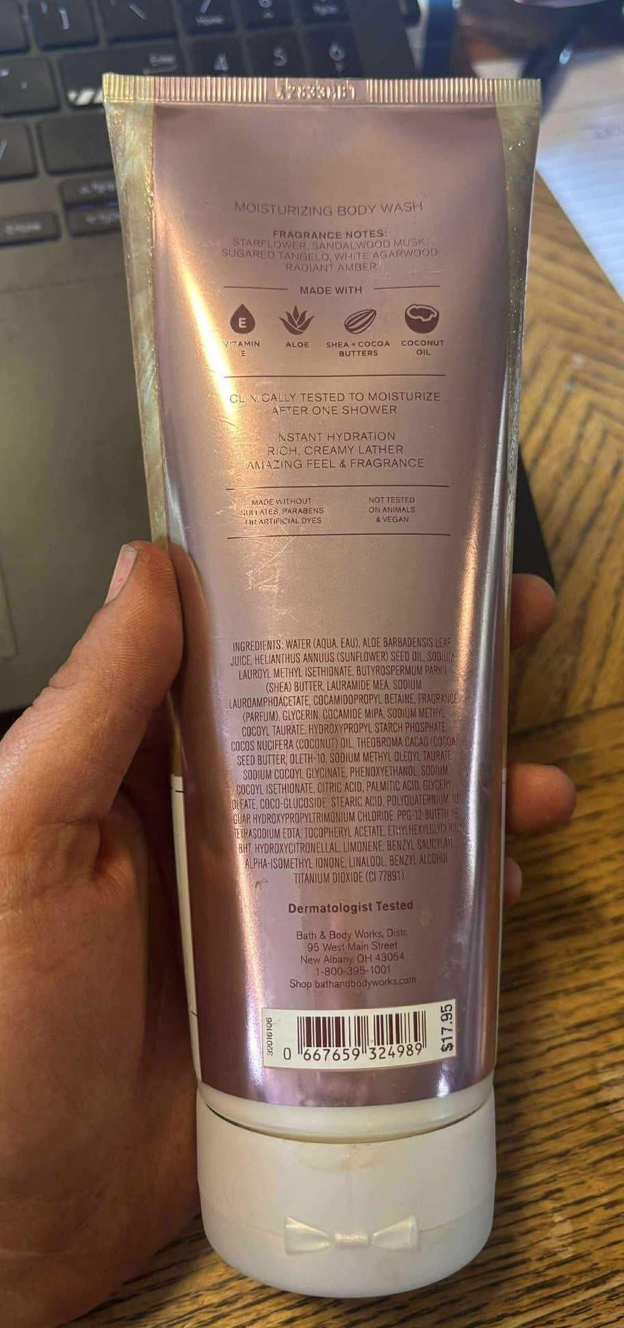 Bath and Body works In the Stars Body Wash